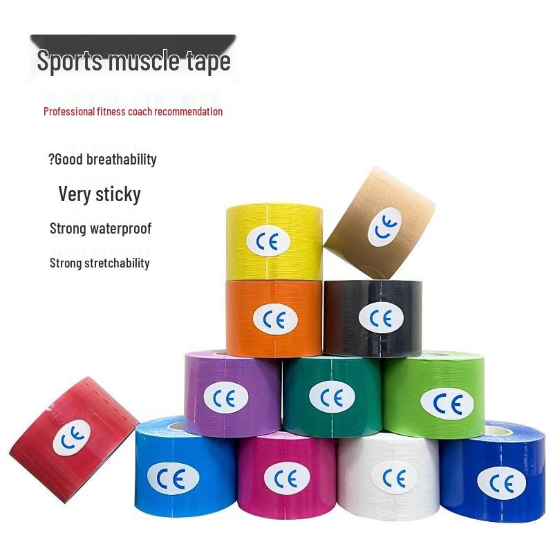 Kinesiology Sports Tape Muscle Patch & Nipple Cover Elastic Bandage