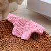Зимнее вязаное пальто Модные теплые топы Новые DIY игрушки для хлопковой куклы 10 см / для кукол-айдолов