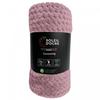 Blanket 220x240 Cm COCOONING Old Pink, by Soleil D'ocre