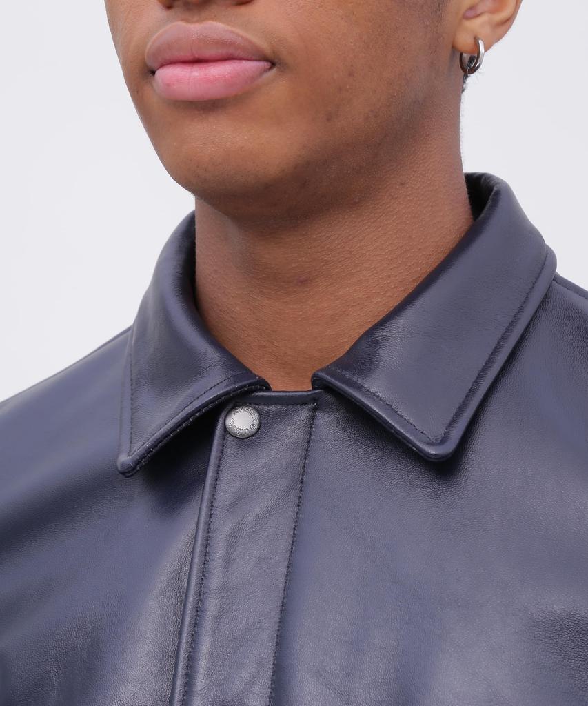 AVIREX Tomcat Leather Size XL Navy Men's Jacket, (120), (Product Code 783-4250005)