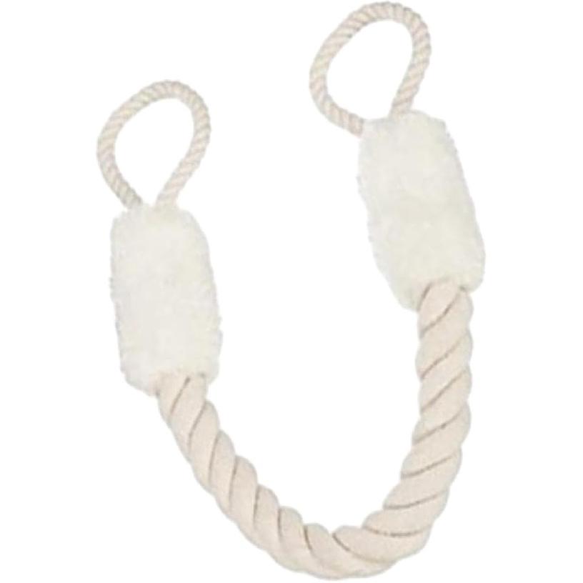 Дверная ручка с тросом для защиты пальцев и домашних животных в гостиной, белый