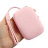 Home Furnishing Women Hasp Style Pouch Silicone Accessories Card Bag Key Holder Case