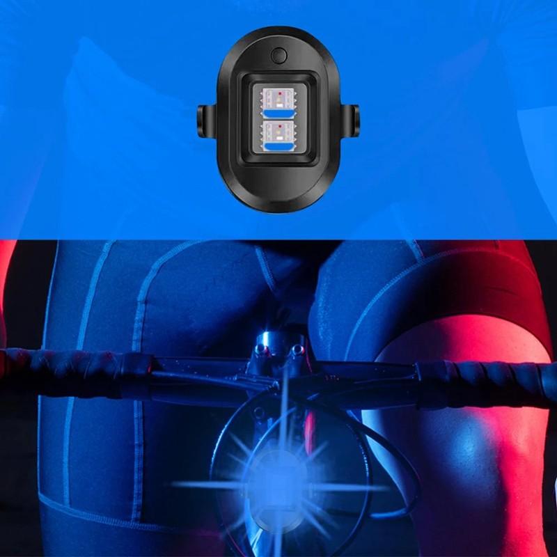 Мини-сигнальный свет, стробоскопы для самолетов, 7 цветов, светодиодный поворотный светильник для мотоцикла, стробоскоп для дрона, велосипедный стробоскоп для автомобиля, велосипеда