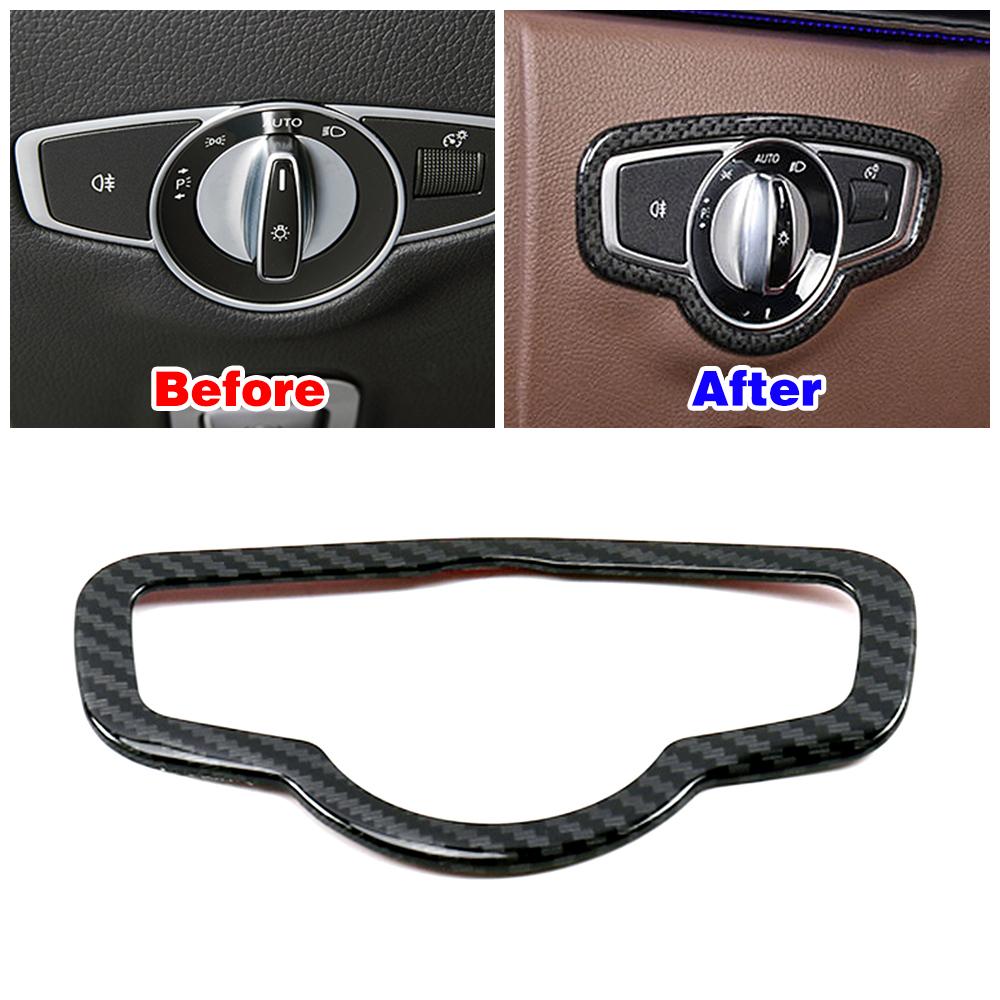 Для Mercedes Benz E Class W213 S213 C238 A238 2017 2020 приборная панель автомобиля фара переключатель кнопка отделка кольцо крышка наклейка