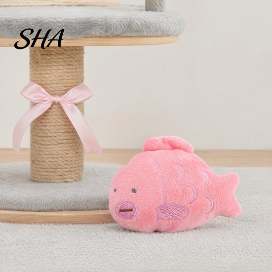 Натуральная игрушка с кошачьей мятой, Игрушки для кошек, Плюшевые морские игрушки для кошек, Формы акулы, рыбы, ската, Интерактивная пиналка, Мягкая жевательная игрушка для зубов, Снятие стресса,