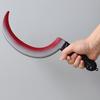 Decorative Bloody Axe Realistic Looking Eco-friendly Plastic Halloween Bloody Fake Machetes Toy for Home