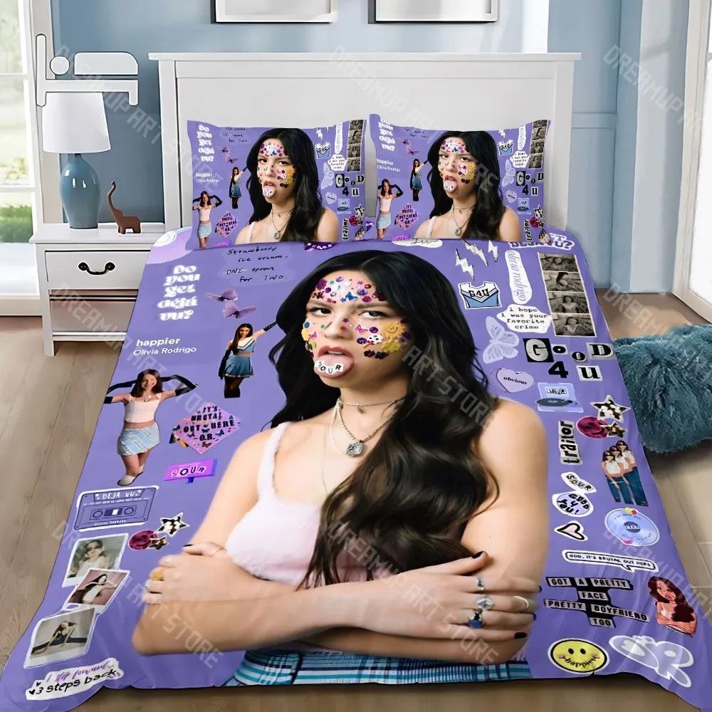 Duvet Cover Pillowcase Bedding Set Adult Boy Girl R-Rodrigos Bedroom Decoration Children O-Olivias Gift Single Double Large Size