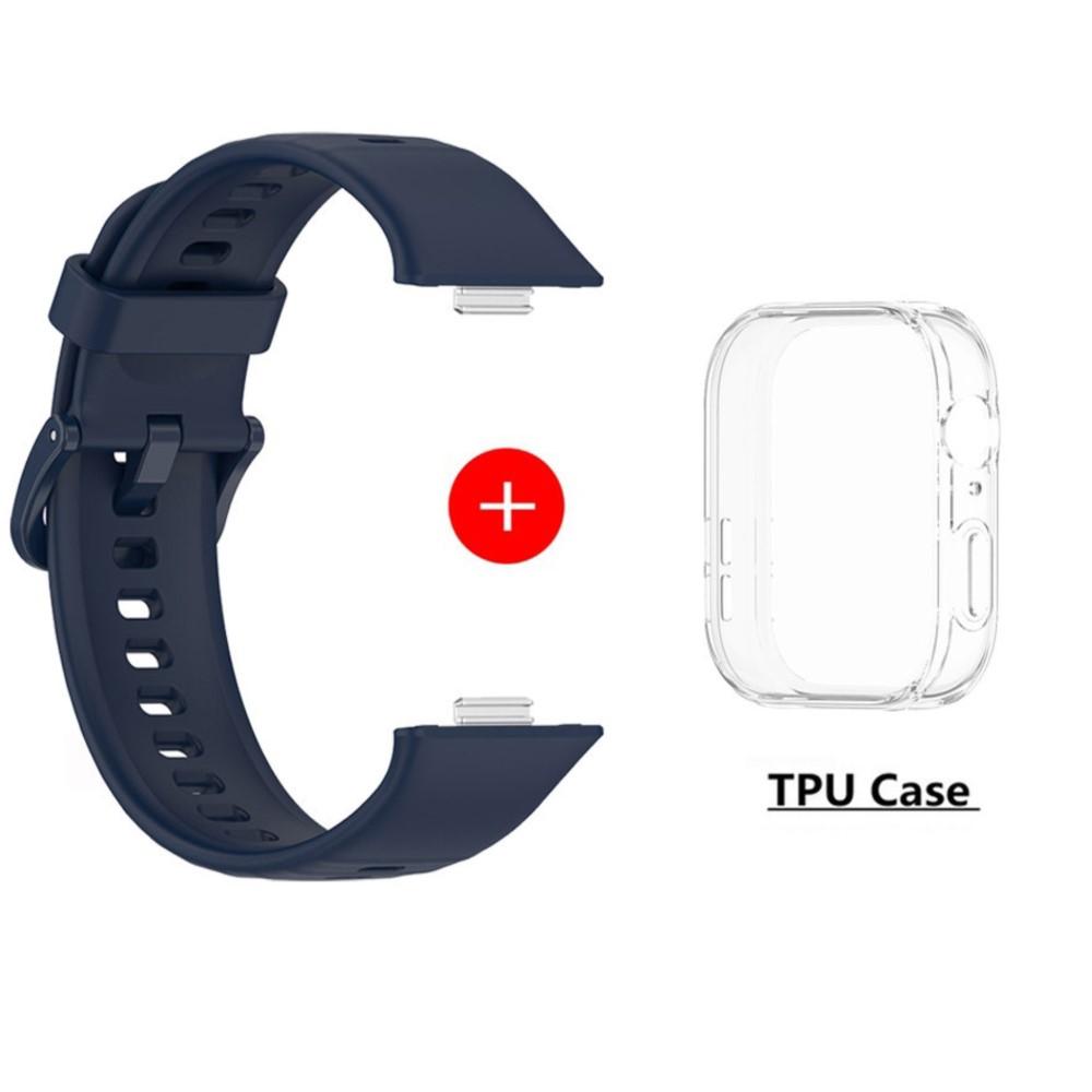 Sport Silicone Band+Case For Huawei Watch Fit 3 Strap Smartwatch Accessories Replacement Correas Bracelet for Huawei Watch fit3