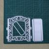 Lace Mirror Frame Metal Cutting Dies Stencil Irregular New Scrapbook DIY Card Making Craft Stencil