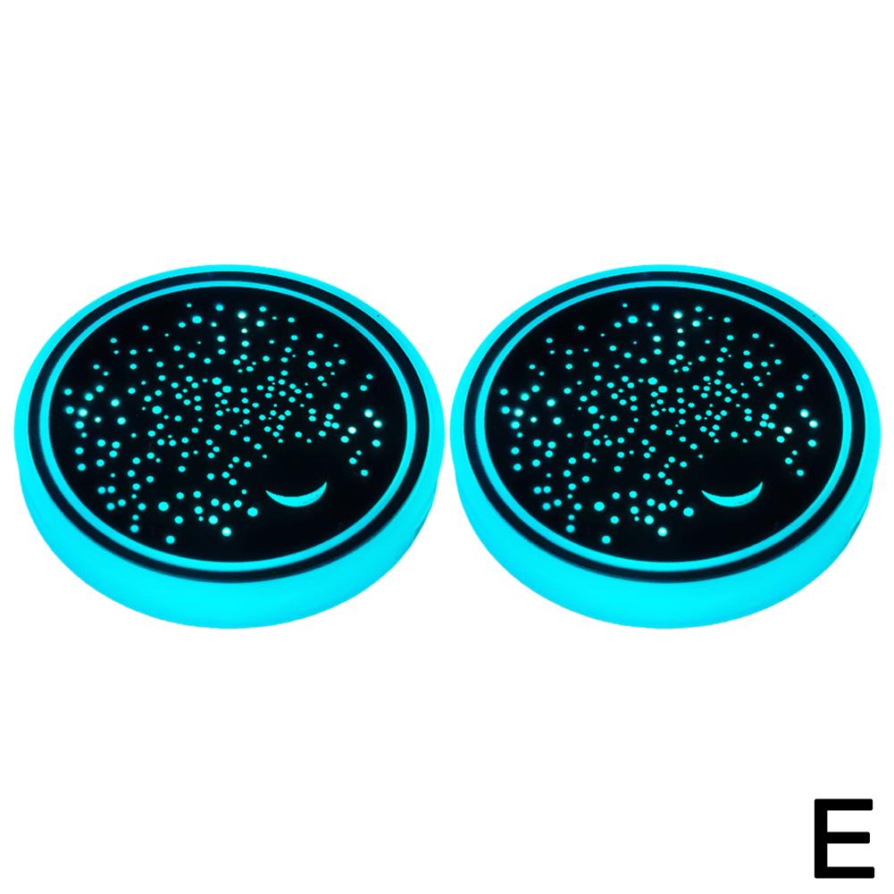 Светодиодный светящийся автомобильный держатель для стакана воды, подстаканники, светодиодные автомобильные подстаканники, перезаряжаемые подсвечивающиеся автомобильные аксессуары для держателей стаканов