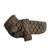 Reflective Strip Dog Winter Coat Fleece Lining High-neck Design Dog Turtleneck Warm Thickened Winter Dog Clothes Outdoor