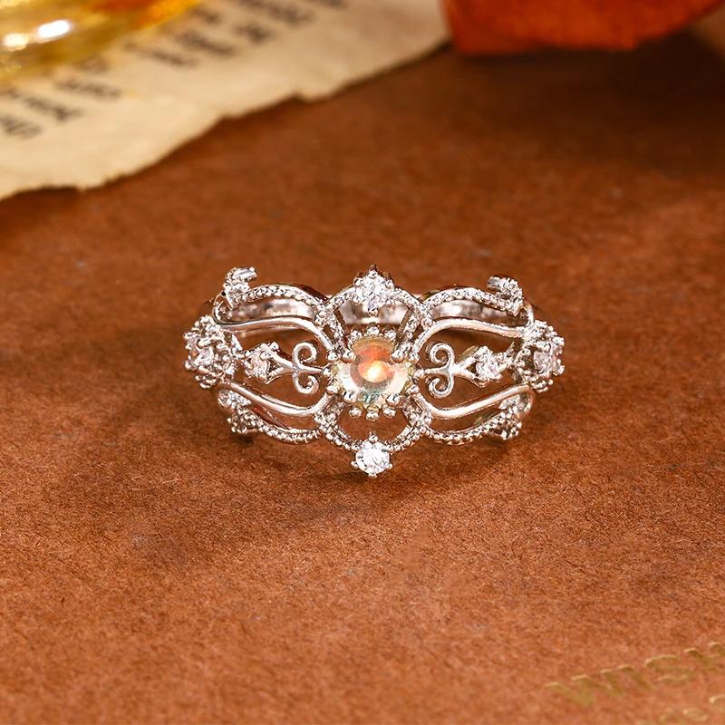 Классическое кольцо для женщин с неправильной геометрией, блестящие высококачественные ювелирные изделия, подарок на годовщину дня рождения, аксессуары, обручальные кольца