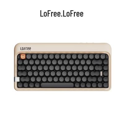 Механическая клавиатура LOFREE New Dot серии 1970-х годов с тремя режимами работы.