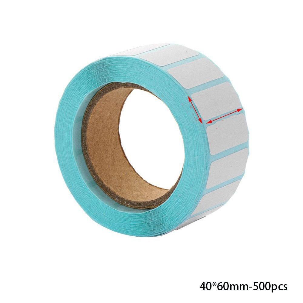 Hot Sale Print Supplies Blank Tag Adhesive Paper Waterproof Thermal Sticker Package Label