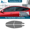 Солнцезащитная пленка для боковых стекол автомобиля, защита от УФ-излучения, летняя тонировочная пленка, готовый комплект для Tesla Model Y ModelY 2020 2025 2025 2025 2025 Аксессуары