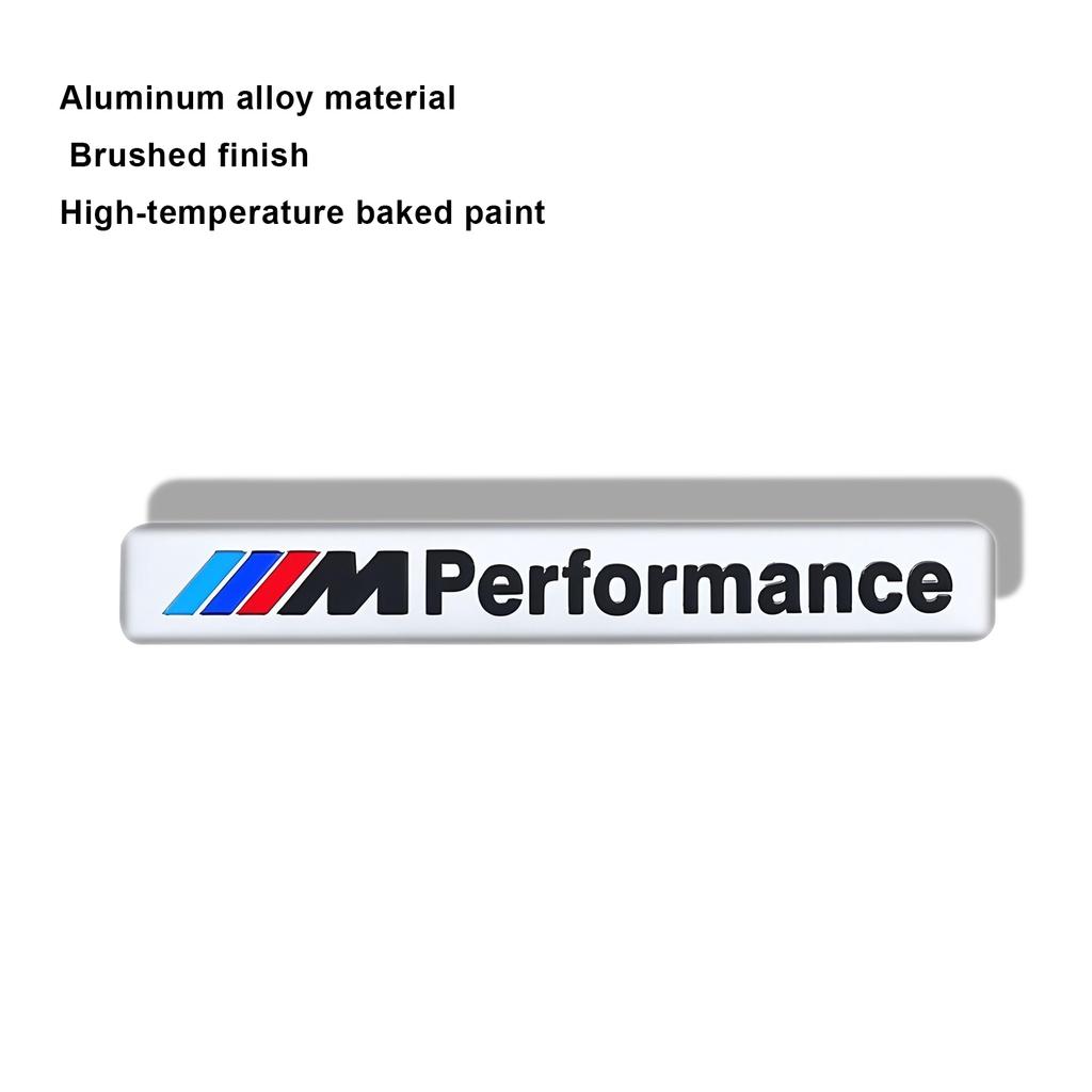 AALN1 3D Aluminum Car Badge Sticker Body Trunk Decoration Decal Modification Accessories For BMW E36 E46 E90 E60 E39 F30 F10 F20 X5