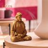 Статуэтка Христа из смолы, рождественское украшение для стола, статуэтка святого, сидящего в медитации, статуэтка Иисуса для столов, украшение камина, христианский подарок