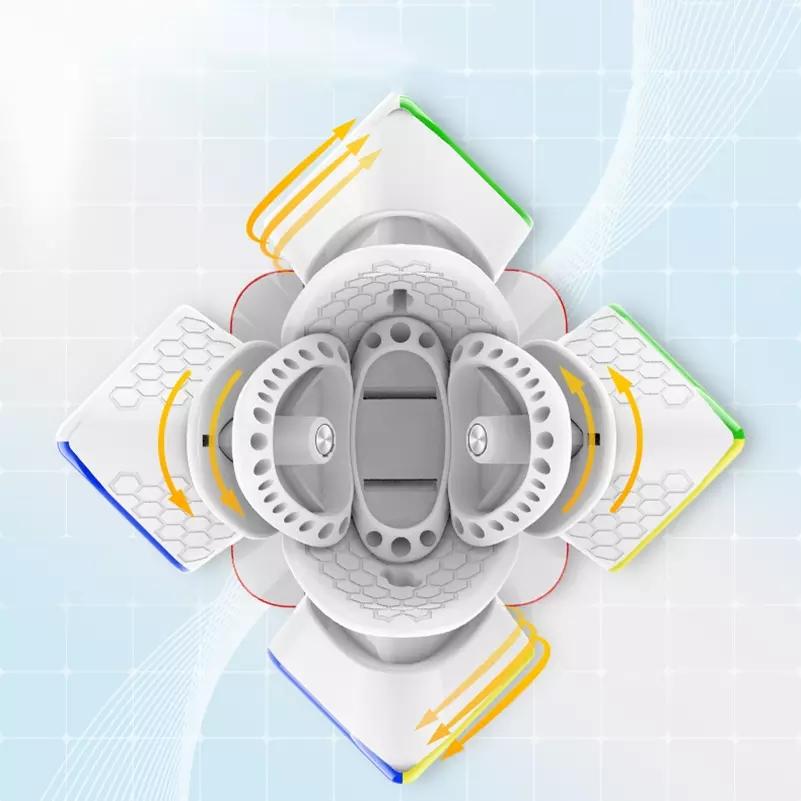 GAN Magnetic Skew Cube 3x3 Speed Cube GAN Skewb M Magic Cube Gans Magnet Puzzle Cubo Magico