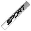 SPORT Letter Metal Car Vehicle Rear Trunk Body Sticker Emblem Badge Decoration