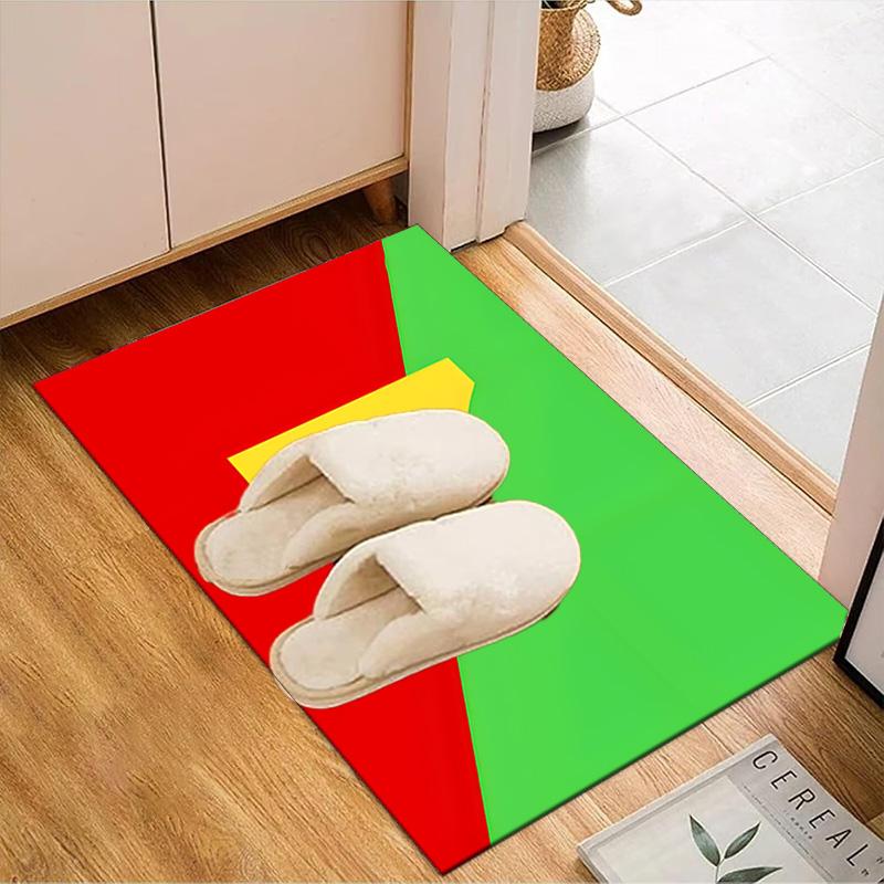 Ronaldo's Number Seven Rug Game Carpet, Floor Mat for Bedroom Living Room Entryway Rug, Home Decor Idea Gift for Christmas birthday