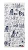 Marushin Lisa Larson Sketch Dog Bath Towel, 100% Cotton, Lisa Larson, Gift, Birthday, Mother's Day, Item Number 6805007700