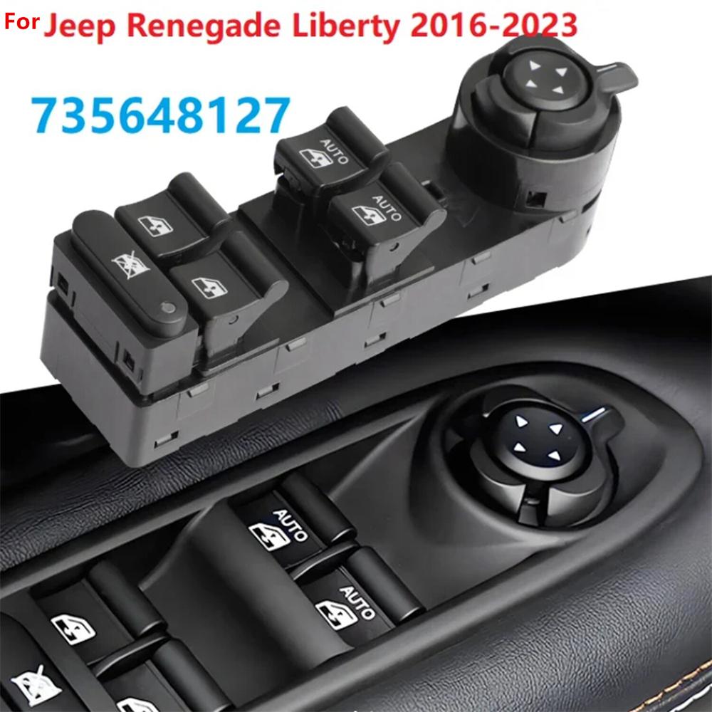 Для Jeep Renegade/Liberty Переключатель стеклоподъемника 18-контактный Сторона водителя 2016-2023