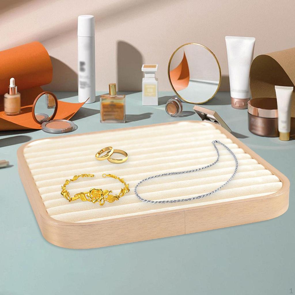Jewelry Organizer Holder,Creative,Storage Display Case,Showcase,Velvet Tray for Store Home