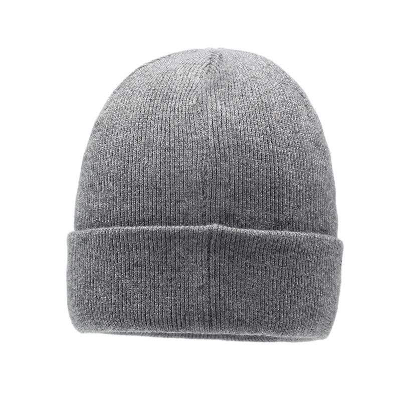 Мужская зимняя утепленная кашемировая вязаная шапка из толстой шерсти для верховой езды теплая лыжная шапка