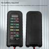 12V 24V Car Battery Tester Fault Detector Diagnostic Tools LED Indication Battery Checker for MotorcycleTruck Portable