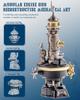 ROKR Navi Lighthouse Mechanical 3D Puzzle with Light, DIY Metal Toy Assembly Kit, Adult Gift, Connectable to Mechmix Series