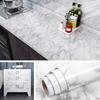 55/40cm Width Marble Wallpaper Contact Paper Waterproof Oil-proof Wall Stickers PVC Self Adhesive Kitchen Countertop Home Design