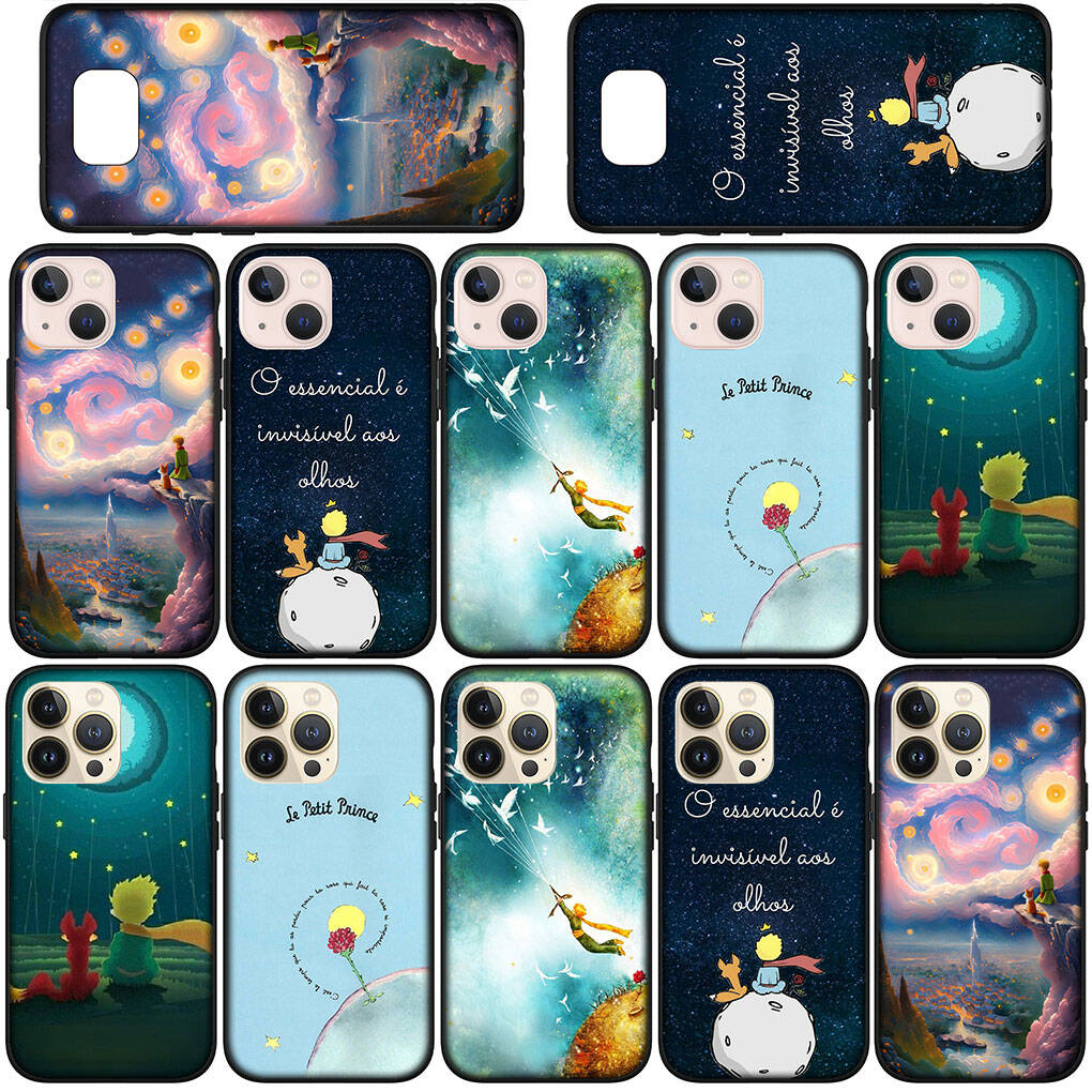 Чехол для телефона Samsung Galaxy S25 S23 S22 S21 S24 Ultra FE A05 A06 A15 A16 A36 A37 A35 A54 A55 A56 A57 A25 A26 A53 A17 Аниме Маленький принц