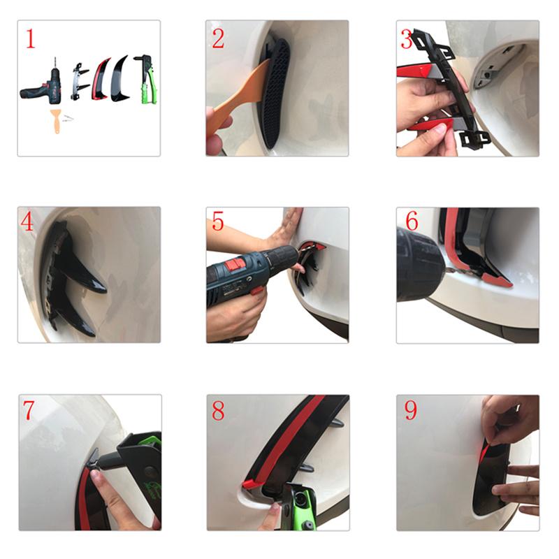 Задний бампер Flicks Спойлер Canards Splitters для Mercedes Benz W177 AMG Line Hatchback A180 A200 A220 A160 A250 A35 2019