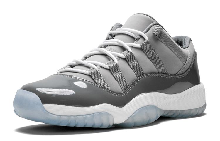 Jordan 11 Ретро Низкие Крутой Серый GS 528896-003