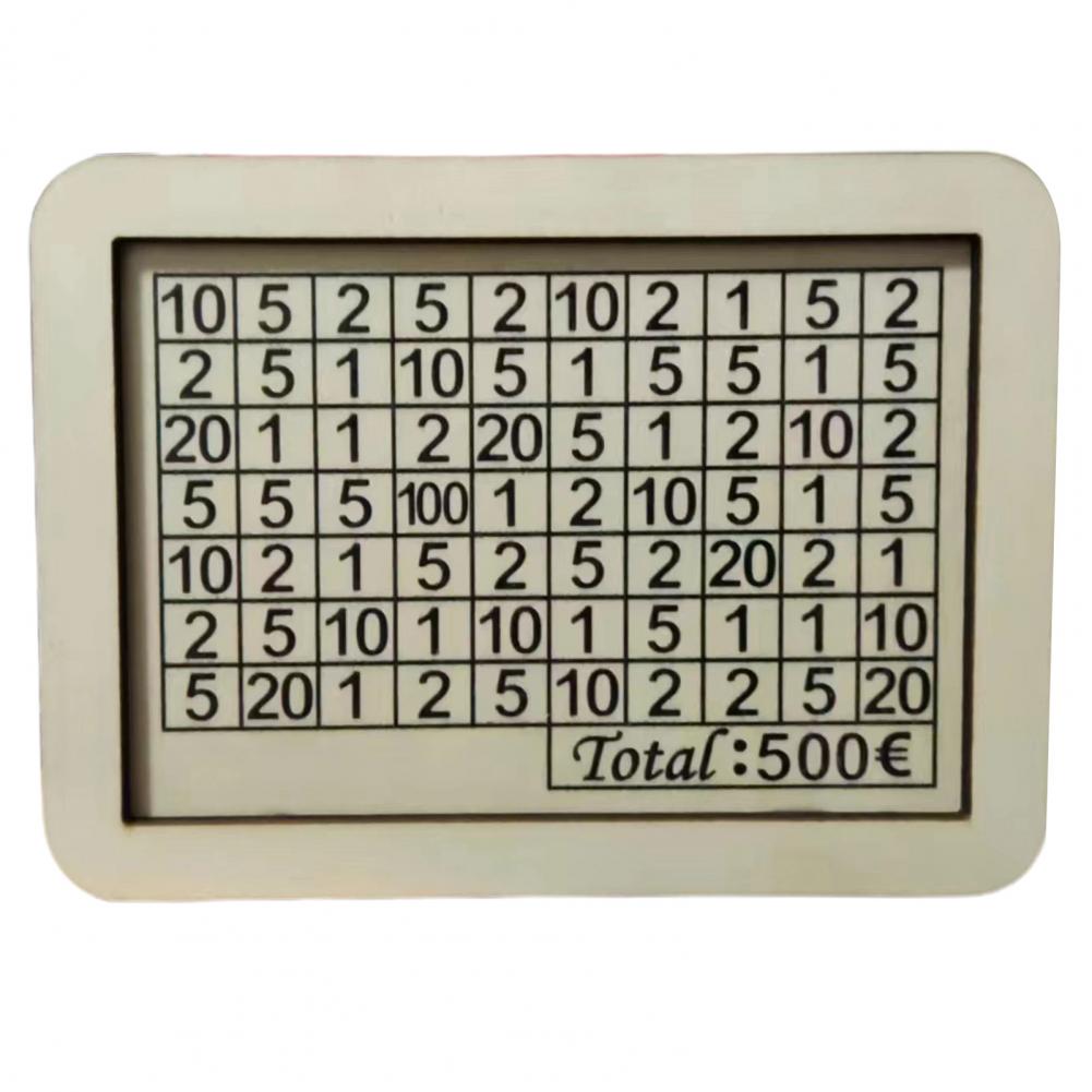 500/3000/10000 евро деревянная копилка со счетчиком копилка для монет контейнер для денег для детей и взрослых винтажная копилка