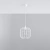 Celta white hanging lamp