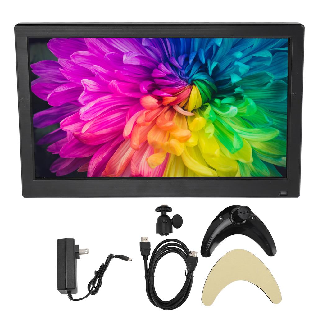 11.6 Inch HD External Display 1920x1080 with BNC AV VGA High Definition Multimedia Interface USB MIC