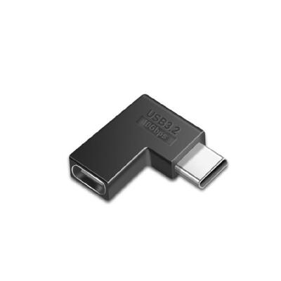 Экономичные USB Type-C коннекторы под углом 90°, защита от помех, адаптер для быстрой зарядки 10 Гбит/с для рабочей среды