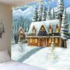 Bedroom Living Room Room Home Decor Tapestry Christmas Wall Hanging Room Decor Backdrop Fabric