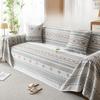 Cool Ice Silk Sofa Cover Towel Full Covered Anti-Slip Sofa Cover Bohemian Sofa Cushion