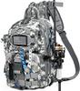 Rxakudedo Fishing Fishing Gear Shoulder Bag with Gear Tactical Fishing Gear Backpack for Outdoor Large Gray Camouflage Backpack, Rack, Fishing,
