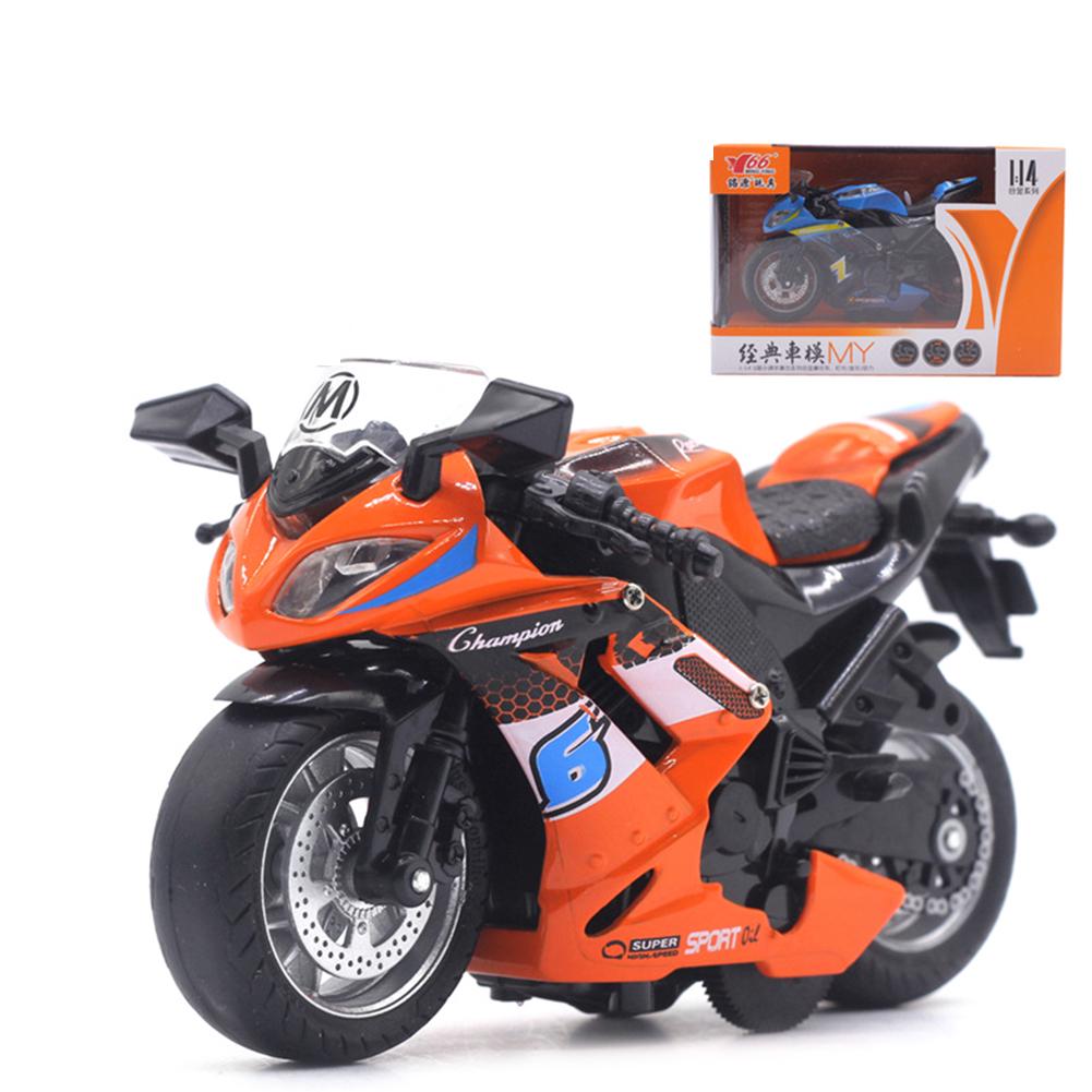 With Pull Music Motorcycle Model Learning Simulation Kids Toy