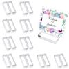 5/10/20Pcs Acrylic Stands Place Card Holders Table Number Stands Card Display for Table Photos Office Home Wedding Party Decor