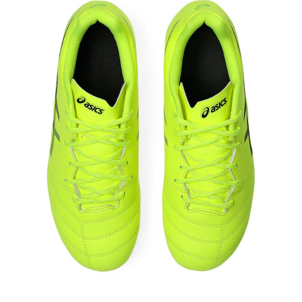 Asics DS LIGHT JR GS 1104A054 Soccer Size 750 Size 2E Shoes, Unisex, (Safety Yellow/Black), 24.0 Cm,
