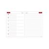 Daigo 2026 Appointment Starts December 2025 Planner, Weekly, Left, B5, Black, E1038, 2025,