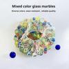 Glass Marbles for Decoration and Games, 16mm, 50 Pcs