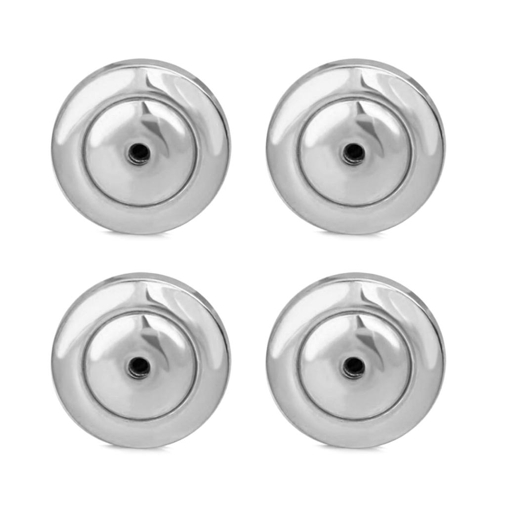 Стопперы для серег из нержавеющей стали, заглушки, гайки для серег-пуссетов, фурнитура для изготовления ювелирных изделий, DIY аксессуары