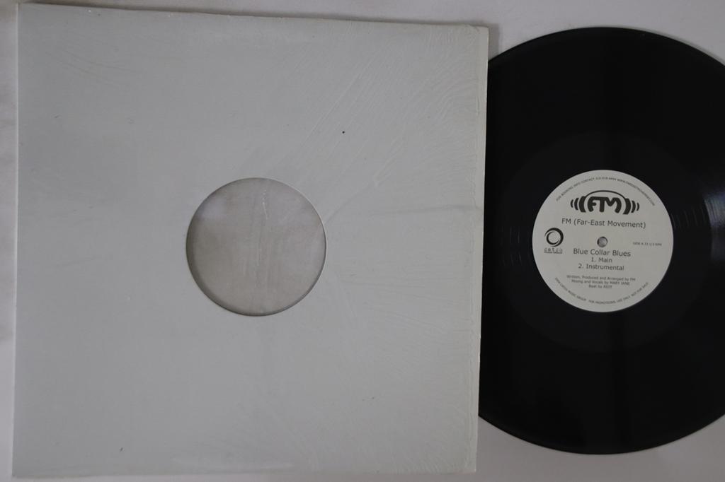 12-дюймовая пластинка FAR-EAST MOVEMENT - Blue Collar Blues S55494PROMO CATCH MUSIC GRO 2004 США Рэп и хип-хоп/R&B Б/У