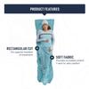 Sea to Summit Comfort Blend Sleeping Bag Liner Rectangle with Pillow Sleeve