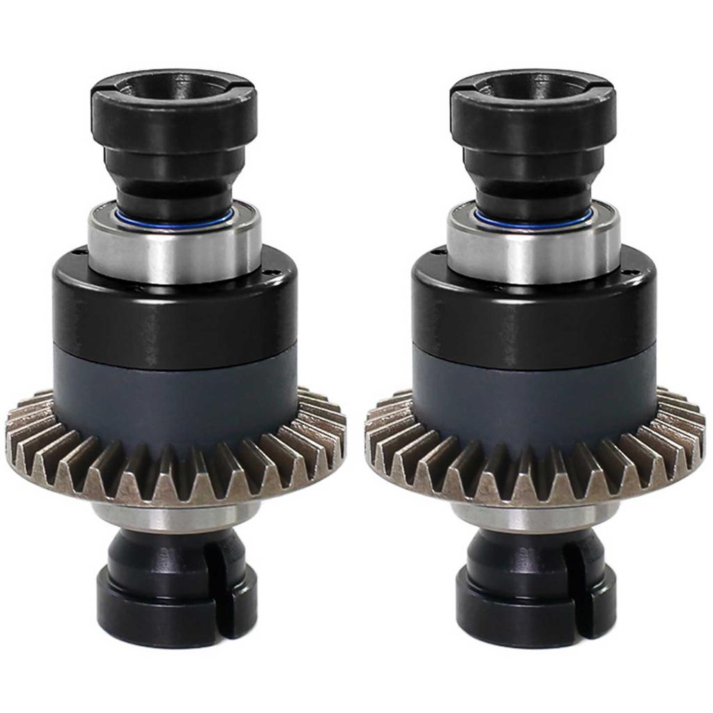 2PCS Metal Front Rear Differential Wheels Universal Fits RC-Car Spare Parts RC-Car Accessories